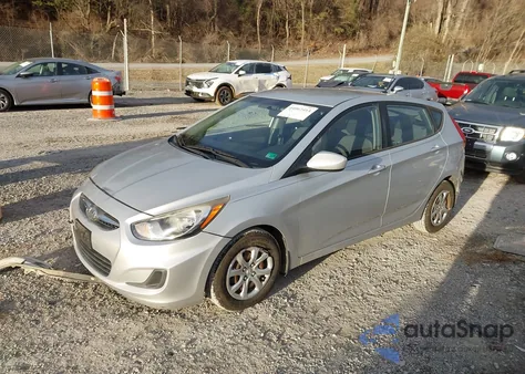 2014 Hyundai Accent Gs from USA, damaged, VIN KMHCT5AE3EU180078